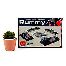 Руммі Настільна гра Руммікуб Міні / Rummikub Small version + правила УКРАЇНСЬКОЮ, фото 3
