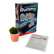 Руммі Настільна гра Руммікуб Міні / Rummikub Small version + правила УКРАЇНСЬКОЮ, фото 4