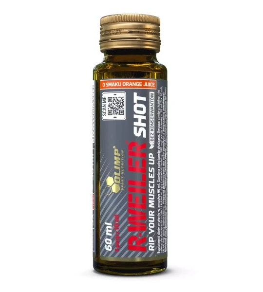Передтренувальний комплекс Olimp Labs RedWeiler Shot 60 ml Orange
