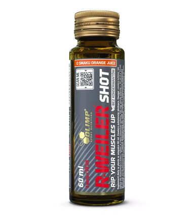 Передтренувальний комплекс Olimp Labs RedWeiler Shot 60 ml Orange, фото 1