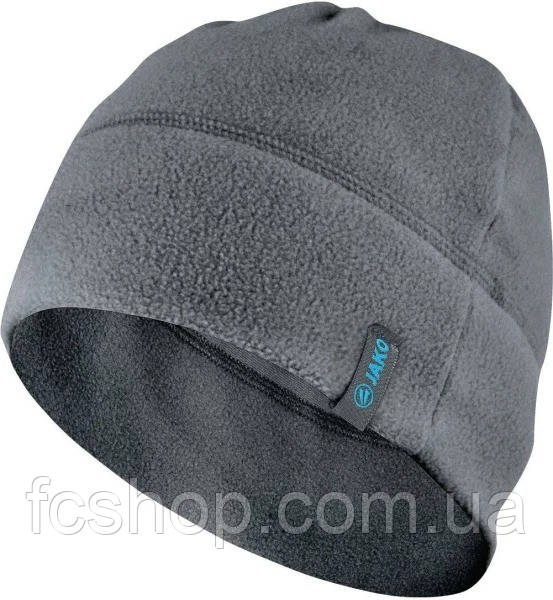 Шапка флісова Jako сіра 1224-40, Сірий, Розмір (EU) — JUNIOR, фото 1