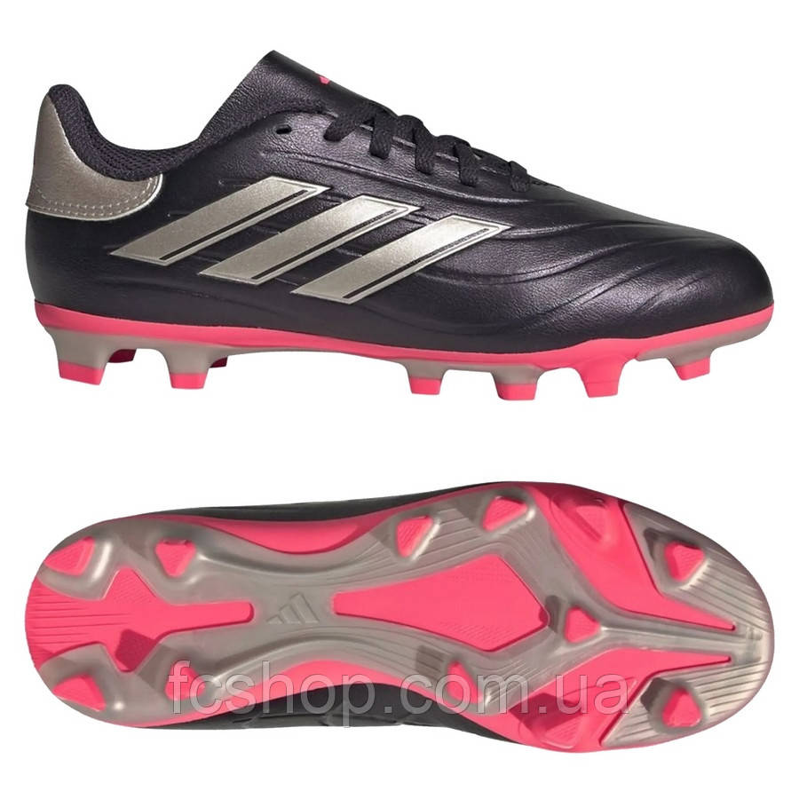 Дитячі бутси Adidas Copa Pure II Club FxG Junior IG8737, Фіолетовий, Розмір (EU) — 30, фото 1