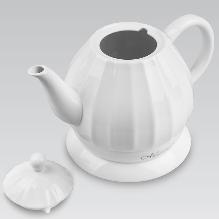 Електричний чайник Maestro MR-070, 1.2 л, 1200 Вт, керамічний корпус, авто вимкнення, захист від перегріву, фото 1