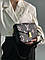 Шкіряна жіноча сумочка Louis Vuitton Pochette Métis Black & Beige, фото 5
