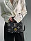 Шкіряна жіноча сумочка Louis Vuitton Pochette Métis Black & Beige, фото 9