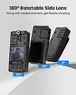 3в1 БОДІ КАМЕРА 2024року ЕКШН КАМЕРА реєстратор ВІДЕОРЕЄСТРАТОР нічна відео камера фото диктофон, фото 7