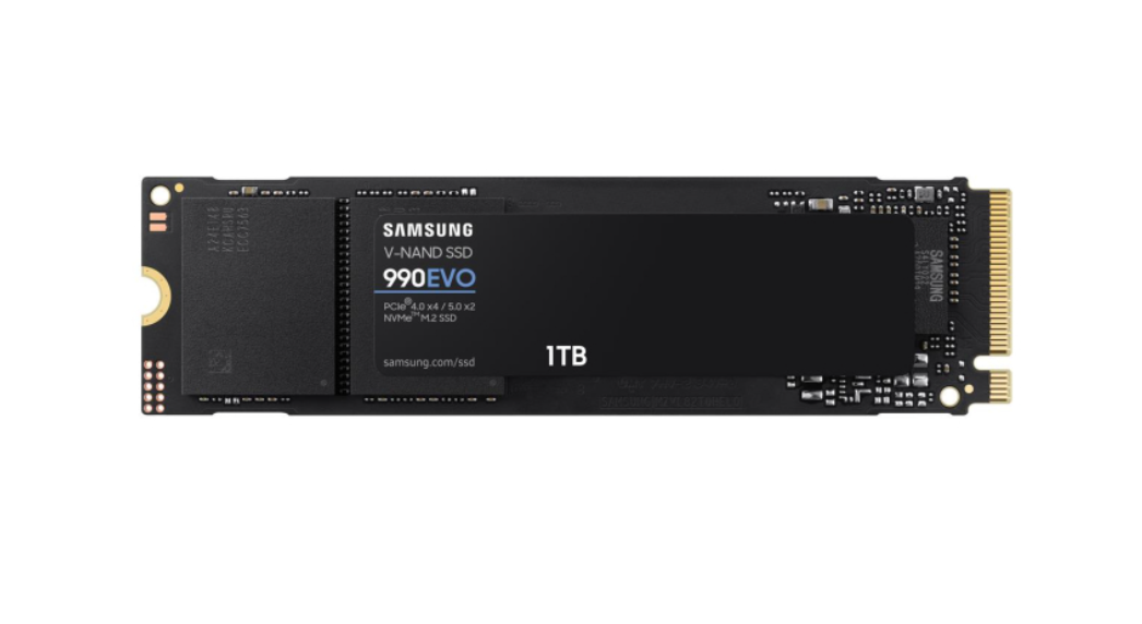 SSD накопичувач Samsung 1TB M.2 PCIe Gen5 NVMe 990 Evo (MZ-V9E1T0BW)