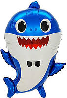 Фольгована кулька КНР (49х66 см) Акулятко тато