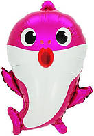 Фольгована кулька КНР (49х66 см) Акулятко мама