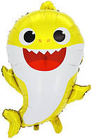 Фольгована кулька КНР (49х66 см) Акулятко малюк