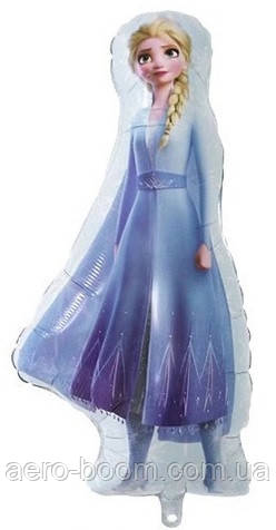 Фольгована кулька міні-фігура КНР (52х27 см) "Холодне серце" Ельза, фото 1