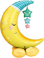 Стояча фольгована фігура КНР 3D (78х54 см) Місяць у шапці