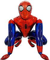 Стояча (ходяча) фольгована фігура КНР 3D (60 см) Людина павук / Спайдермен