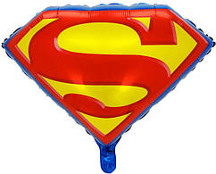 Фольгована кулька КНР (59х53 см) Супермен (емблема)