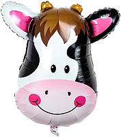 Фольгована кулька КНР (76х84 см) Корова (голова) велика