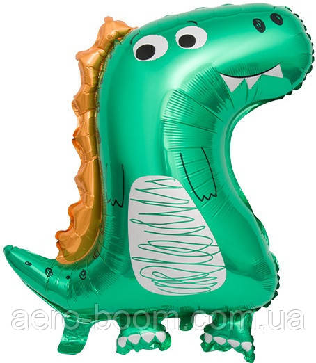 Фольгована кулька КНР (69х62 см) Динозавр (дракончик), фото 1