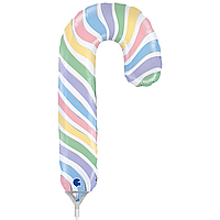 Фольгований кулька міні-фігура Grabo (15х29 см) Льодяник макарун