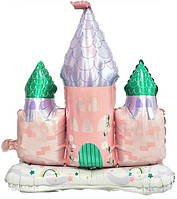 Стояча фігура фольгована КНР 3D (83х88 см) Замок принцеси