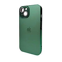 Чохол для смартфона AG Glass Sapphire Frame MagSafe Logo for Apple iPhone 15 Cangling Green