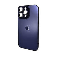 Чохол для смартфона AG Glass Sapphire Frame MagSafe Logo for Apple iPhone 14 Pro Max Deep Purple