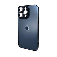 Чохол для смартфона AG Glass Sapphire Frame MagSafe Logo for Apple iPhone 15 Pro Sea Blue