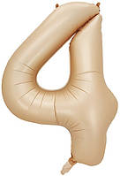 Фольгована цифра КНР 40"(100 см) Карамель 4