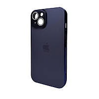 Чохол для смартфона AG Glass Sapphire Frame MagSafe Logo for Apple iPhone 14 Deep Purple