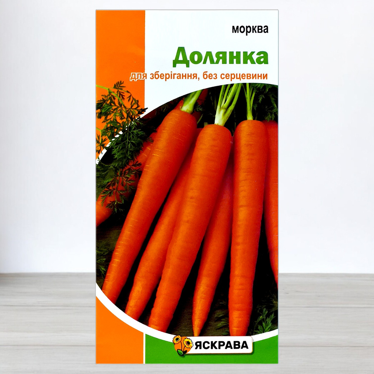 Насіння моркви Долянка, Яскрава, 3г (Насіння моркви), фото 1