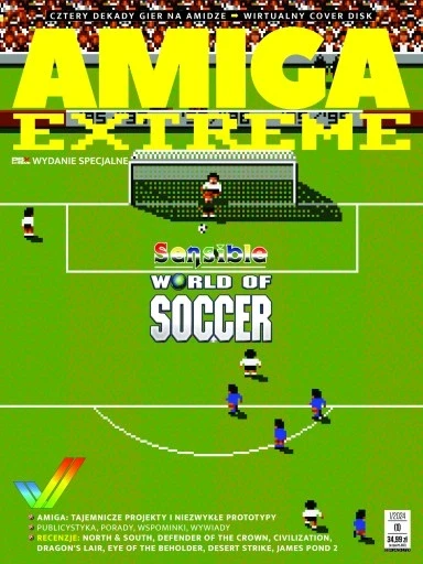 Набір з 2 шт. Amiga Extreme обкладинка Sensible World Of Soccer (psx Extreme), фото 1