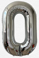 Фольгована цифра Flexmetal 40"(100 см) Slim срібло 0