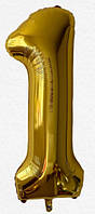 Фольгована цифра Flexmetal 40"(100 см) Slim золото 1