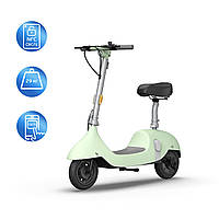 Електросамокат із сидінням OKAI Ceetle PRO EA10C Mint Green 10', 350(900)W, 25Km/h, 10,4Ah, 55Km, 20%, NFC, App, 29kg
