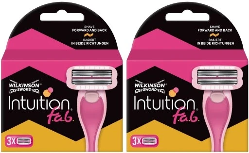 Картриджі для станків Wilkinson Sword Intuition 3 шт. 6x F.a.b