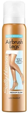 Набір з 2 шт. Sally Hansen Airbrush Legs водостійкі колготки у спреї Medium Glow 75мл, фото 1