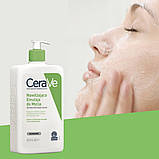 Cerave зволожуюча емульсія для миття 1л для нормальної та сухої шкіри, фото 7