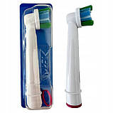Набір з 2 шт. Оригінальні насадки Oral-b Precision Clean 4 штуки, фото 5