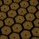 Килимок для акупрессури + подушка з шипами здоров'я підушка Xxl кейс з 2 м'ячиками, фото 7