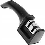 Набір з 5 кухонних ножів у чорному блоку сталі Gerlach Comfort з точилкою 2 в 1, фото 8