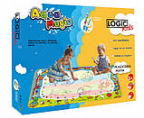 Водна мати для малювання рисування абетки Xxl вода велика абетка, фото 4