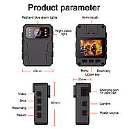 3в1 БОДІ КАМЕРА  ЕКШН КАМЕРА реєстратор ВІДЕОРЕЄСТРАТОР нічна відео камера фото диктофон, фото 6