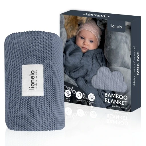Одеяло бамбукове Lionelo покривало подарунок розмір 75х100см м'яке, фото 1
