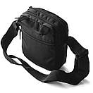 Чоловіча сумка-барсетка PM Mono чорна з тканини Месенджер на 4 відділення, фото 3