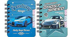 Блокнот дитячий А7 на пружину 50 арк "Speedway" XQ-043