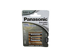 Батарейка лужна LR03/AAA Everyday Power 4шт (блістер) ТМ Panasonic