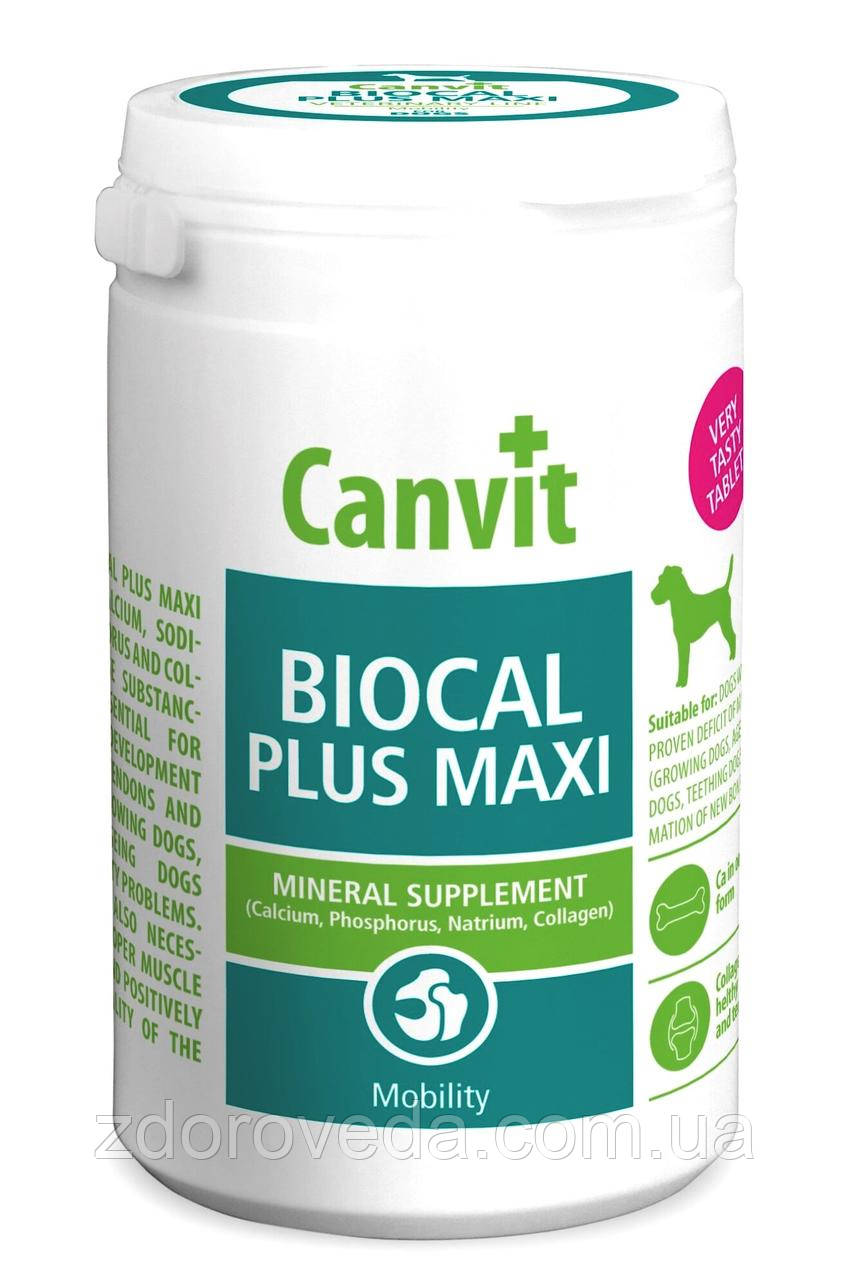 Canvit Biocal Plus Maxi (Канвіт Біокаль Плюс Максі) мінеральна добавка для собак, 230г