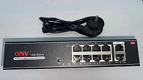 PoE-комутатор для відеоспостереження ONV H1108PLS