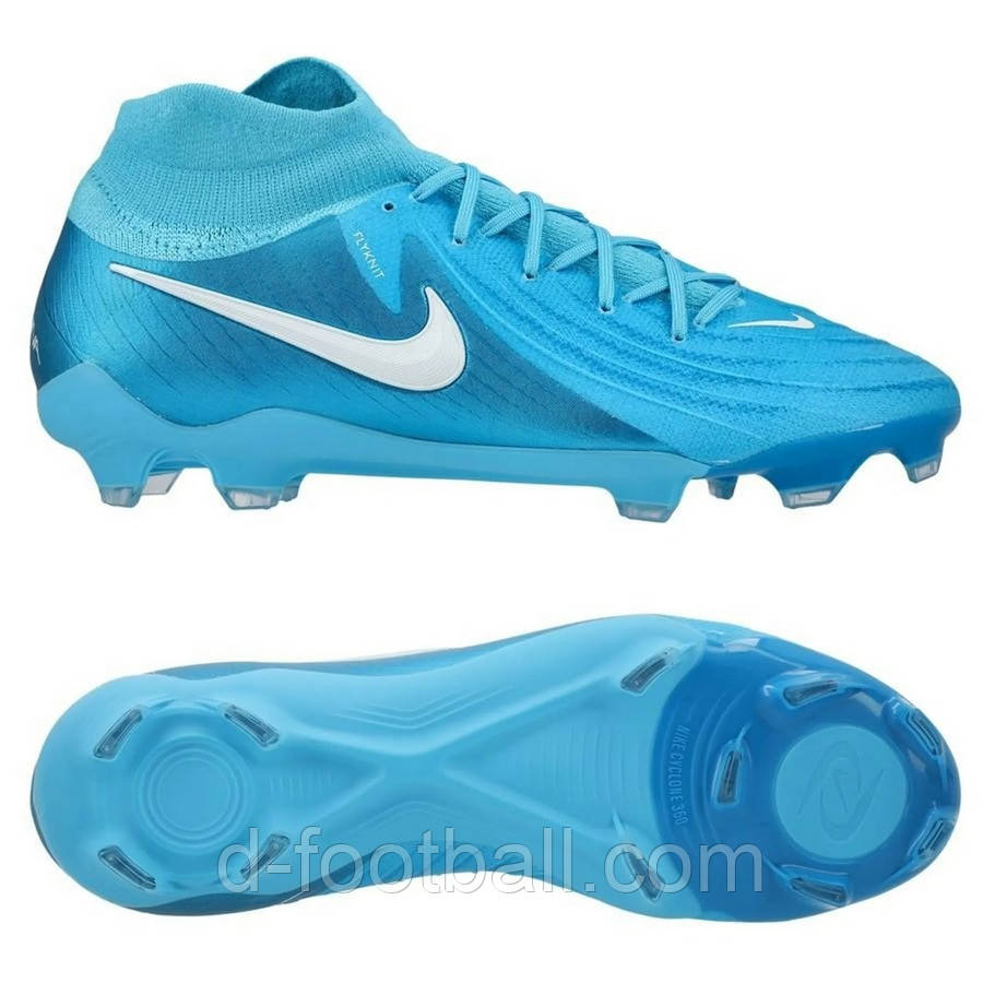 Футбольні бутси Nike Phantom Luna II PRO FJ2575-400, Синій, Розмір (EU) — 44.5