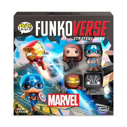 Настільна стратегічна гра POP! FUNKOVERSE серії "Marvel" (4 фігурки), фото 1