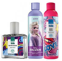 Фруктовий набір для дівчаток Avon Kids 6 в 1 AVON KIDS FLORAL FRUITY Набір Для юної принцесі AVON Disney Frozen KIDS FLORAL FRUITY