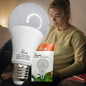 Світлодіодна лампочка Clic Lux 18W 1800 Люмен Біла 18W 1800 Люмен, фото 1